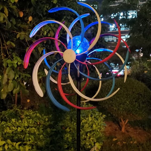 Solar powered wind spinners - solar,