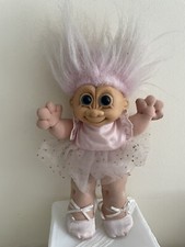 Vintage Russ 9" Plush Troll