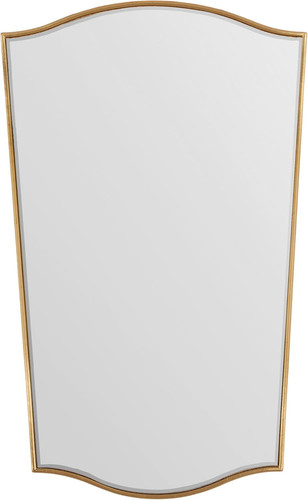 Gold mid century scalloped - mid-century,