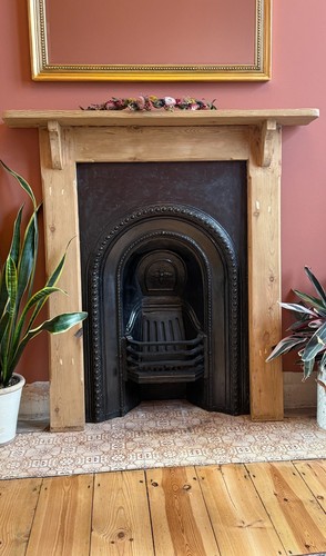 Victorian bedroom fireplace - bedroom, &