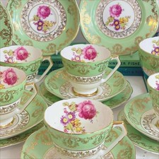 Vintage Coronet tea set five