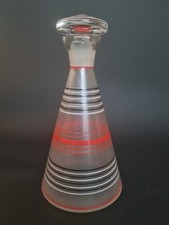 Vintage Retro Stripped Glass