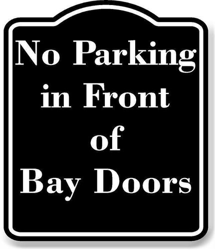 Parking front of - parking, in