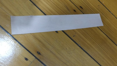 One strip kangaroo skin - one, of