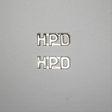 HPD- Silver Police Collar