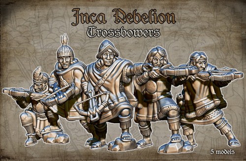 28mm inca rebel crossbowmen - 28mm,