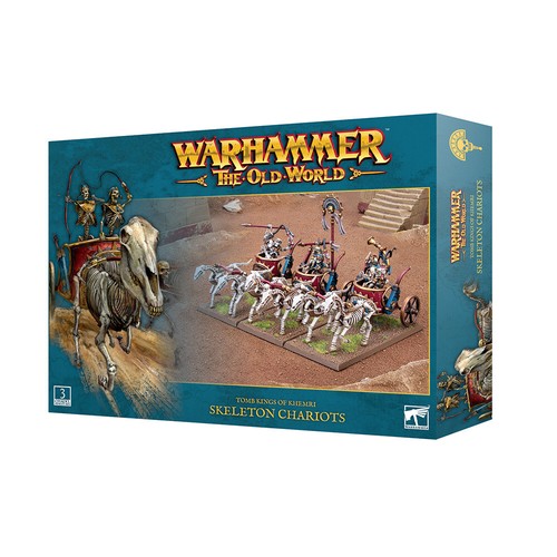 Tomb kings skeleton - skeleton, chariots