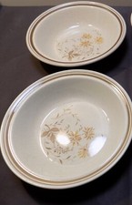 Royal Doulton Lambethware  Sandsprite  2 Soup bowls VGC