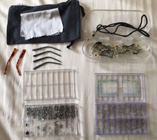 Glasses Repair Kit Spectacles Screws Washers  Temple Tips +++ Approx 1000 Parts
