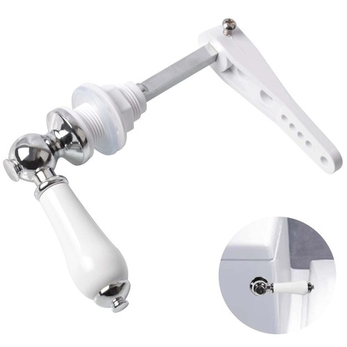 Ceramic toilet flush handle - ceramic,