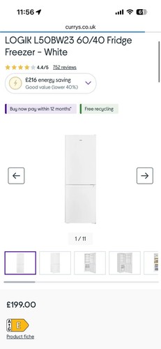 Logik l50bw23 freestanding - logik,