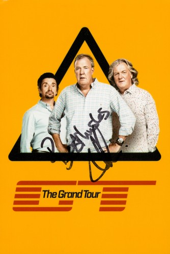 Jeremy clarkson hand - hand, signed