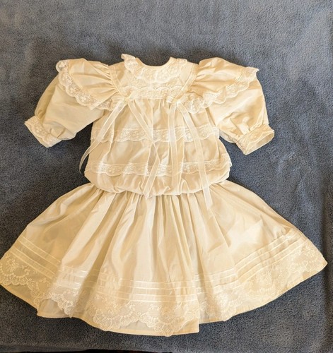 Antique style handmade - , cream