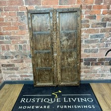 Pair Of Vintage Wooden Door