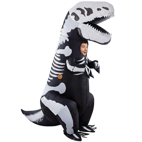Inflatable rex costume one - t-rex,