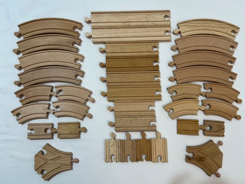 Wooden train track - of, x34