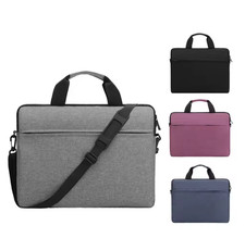 15.6 inch Laptop PC Waterproof Shoulder Bag Carrying Soft Notebook Case Cover UK