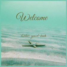 Guest Book Beach themed Log