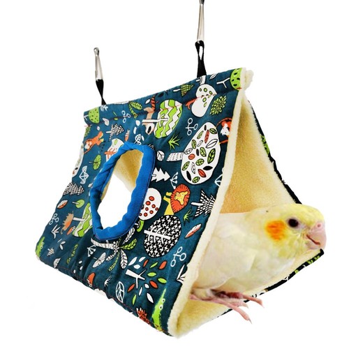 Warm bird house parrot hanging - house,