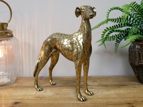 Large vintage style jigsaw - style,
