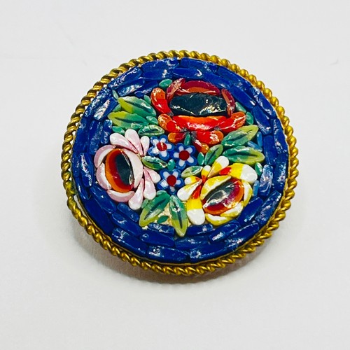 Vintage italian glass mosaic - italian,