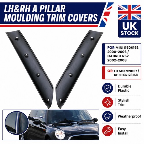 2pcs windscreen post trim for - windscreen,