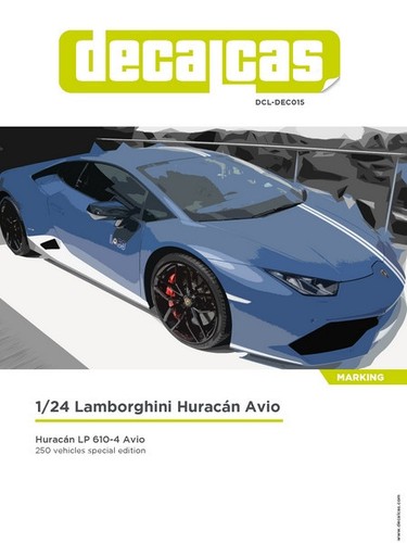 Decalcas huracan 610 4 - 1/24,