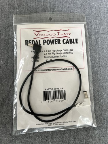 Voodoo lab pedal - power, cable