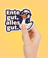 5x Funny Stickers - “Duck