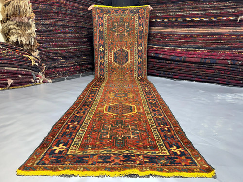 3x10 vintage afghan kazak - vintage,