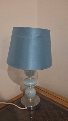Lamp table side - table, old