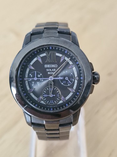 Seiko solar stainless - seiko,