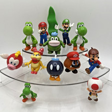 Super Mario Bros Figures Bundle Mario Luigi Wendy Bundle of Toys Collectible