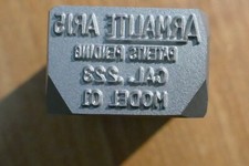 Stamp punch armalite - stamp,