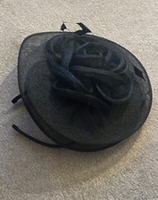 NEVER WORN BEAUTIFUL STYLISH COAST BLACK FELT ALICE BAND FASCINATOR BNWOT