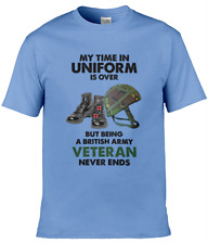 British Veteran My time in uniform soft style shirt