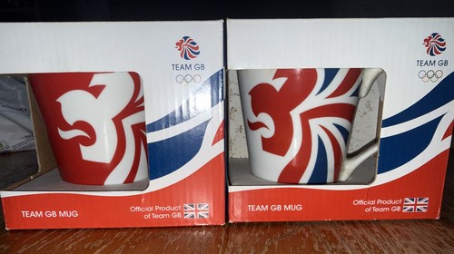 Team mugs produced for the - gb,