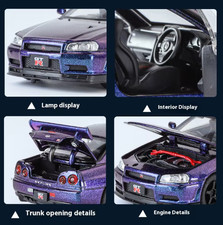 1:32 Nissan Skyline GT-R R34
