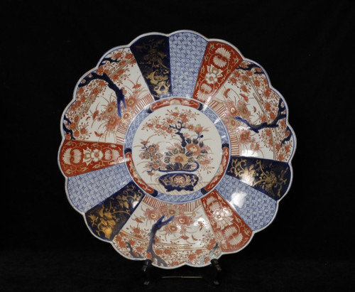Stunning large hand painted - , hand-painted