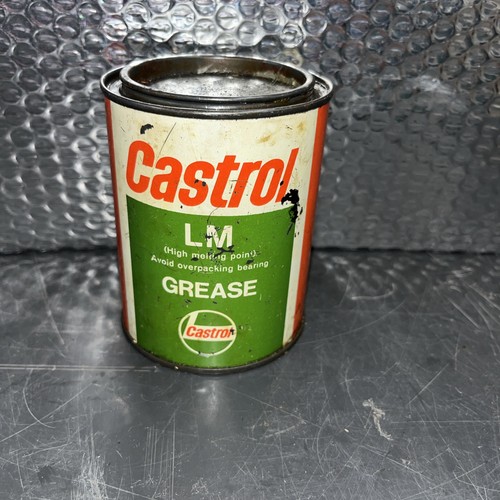 Vintage castrol grease tin - vintage,
