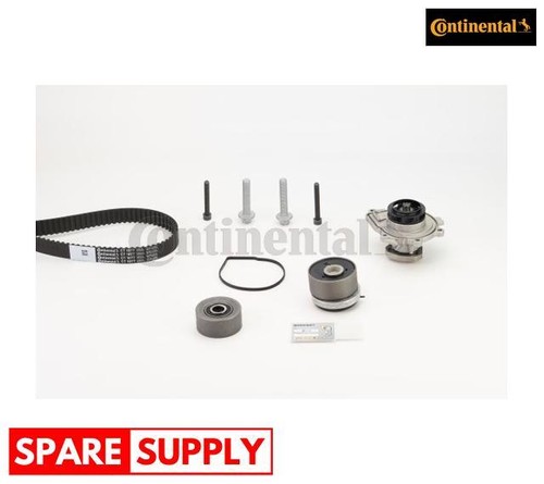 Water pump timing belt set - water,