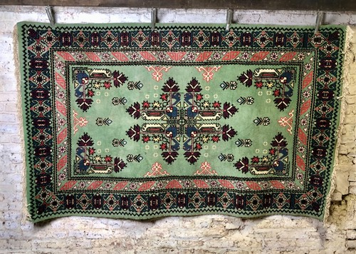 Large vintage turkish rug - large,