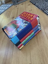 Harry Potter Books 1-4  Box Set by J. K. Rowling (Hardback) Bloomsbury Ted Smart