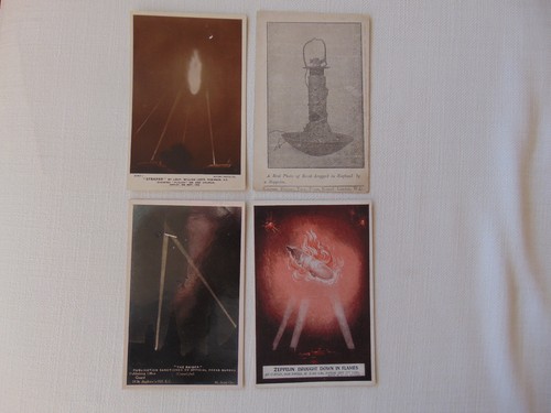 Great war zeppelin postcards - great,