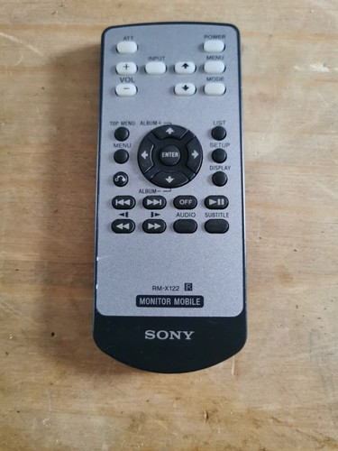 Genuine sony x122 remote - rm-x122,
