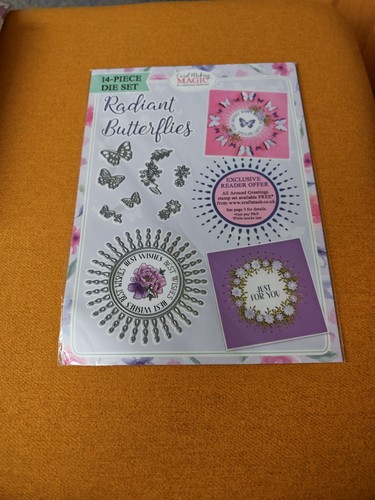 Radiant butterflies die set - radiant,