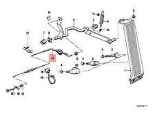 Genuine BMW Accelerator Bowden