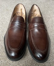 Base London Kennedy Penny Loafers Formal  Leather Shoes Mens Eu Size 43