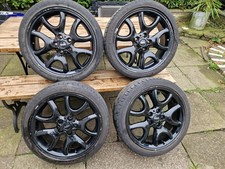 MINI R60 Countryman R61 Paceman 19" Black Y Spoke Alloy Wheels & Tyres 9809485