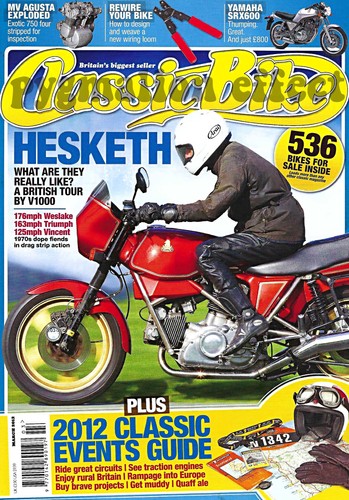 Classic bike hesketh - classic, v1000